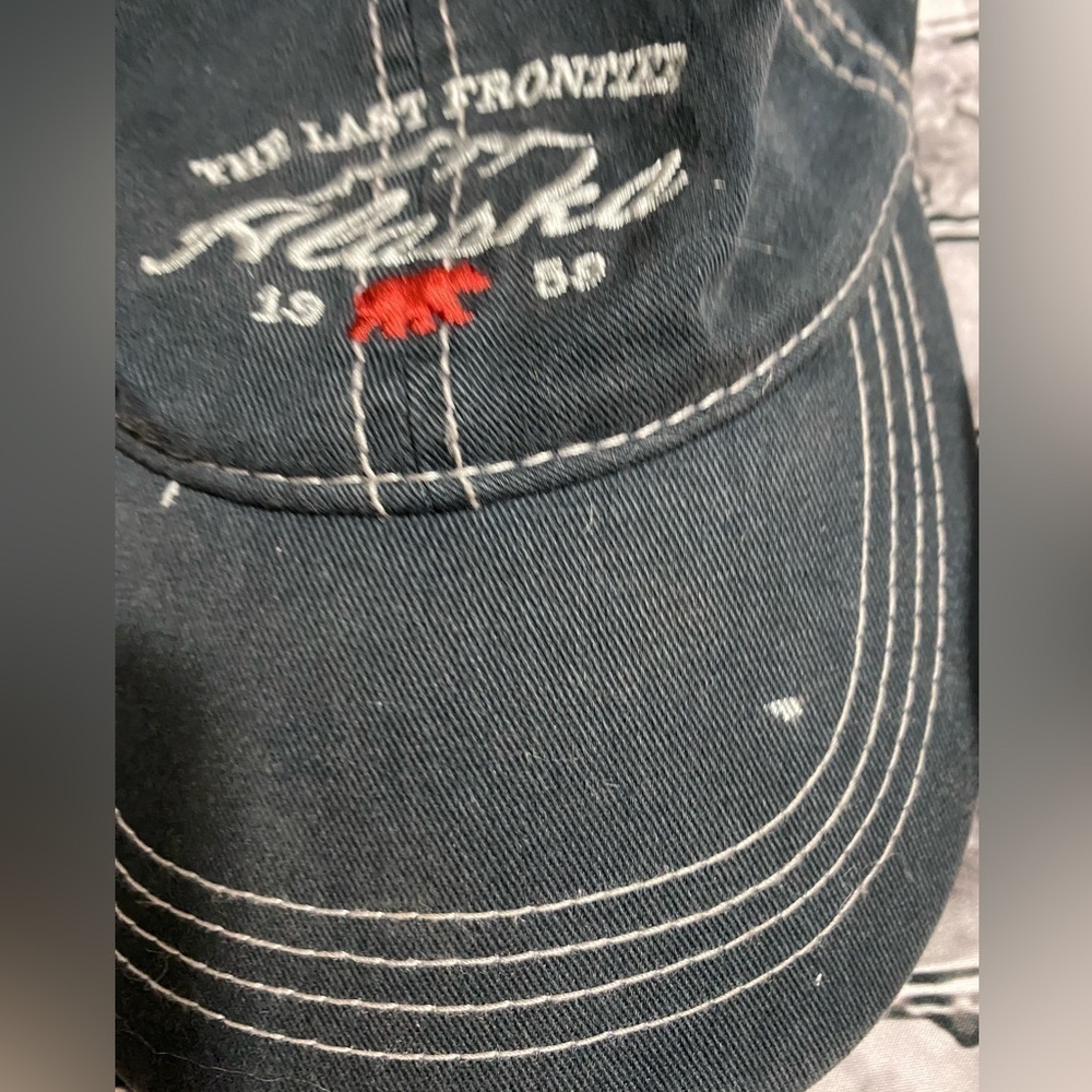 Prairie Mountain Last Frontier Alaska 1959 Grayish Blue Baseball Cap - Picture 8 of 8